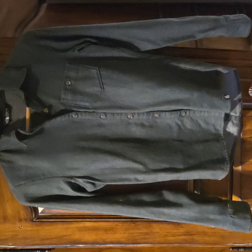 The North Face Women's Button-Down Long Sleeves Green  Size XS